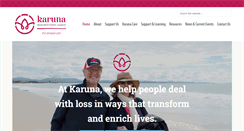 Desktop Screenshot of karuna.org.au